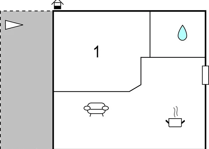 One-bedroom In Сasa de vacaciones *